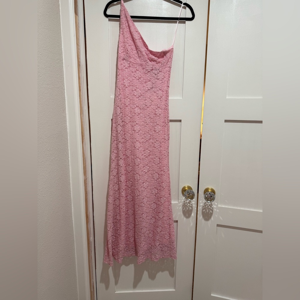 Bardot Pink Maxi Dress
